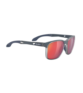 Слънчеви Очила Rudy Sunglasses Lightflow A Ice Blue Metal Matte- Multilaser Red
