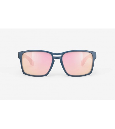 Rudy Sunglasses Spinair 57 Metal Night Matte - Multilaser Rose Gold