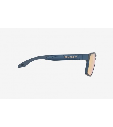 Rudy Sunglasses Spinair 57 Metal Night Matte - Multilaser Rose Gold