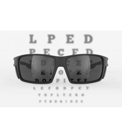 Rudy Project Sunglasses Nyad Readers Black Matte- Smoke Black +2.50 RX