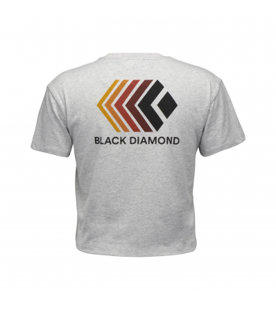 Black Diamond Faded Crop SS Tee W's