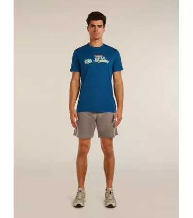 Тениска Icebreaker Merino 150 Tech Lite SS Tee Transportage M's