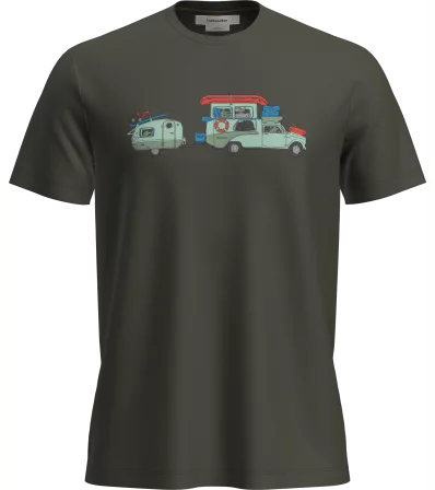 Тениска Icebreaker Merino 150 Tech Lite SS Tee Transportage M's