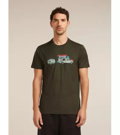 Тениска Icebreaker Merino 150 Tech Lite SS Tee Transportage M's