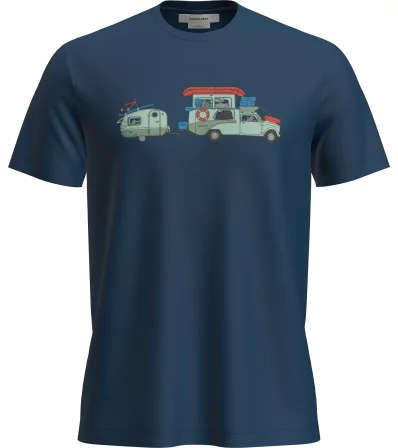 Тениска Icebreaker Merino 150 Tech Lite SS Tee Transportage M's