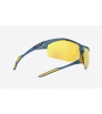 Rudy Project Sunglasses Sydus Pacific Blue Matte - Multilaser Yellow